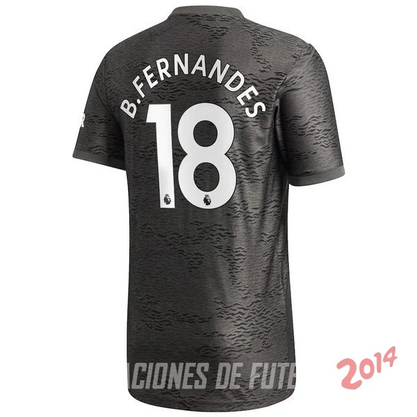 B. Fernandes Camiseta Del Manchester United Segunda 2020/2021